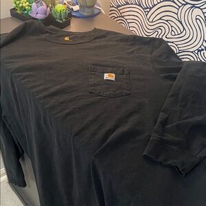 Carhartt Men's Classic Black Long Sleeve Tee